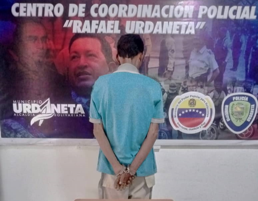 He was arrested for assaulting a woman with a machete in Cúa