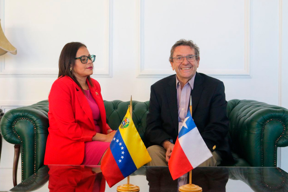 Jaime Gazmuri, the new Chilean ambassador to Venezuela, arrived in Caracas