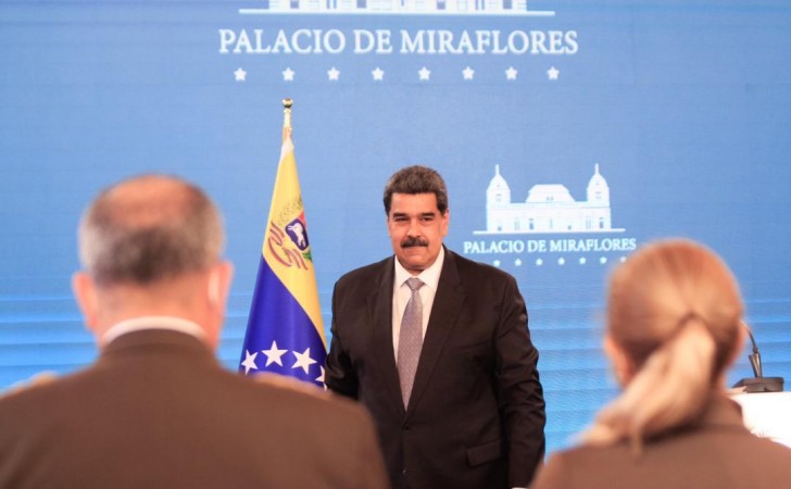 Like Alberto Fernández, Nicolás Maduro also offered help to Uruguay due to the drought