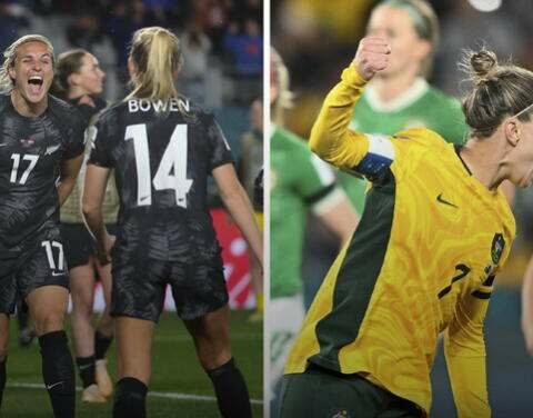 New Zealand and Australia open Women's World Cup at home with wins