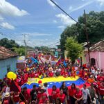 Ocumareños filled the streets in support of President Maduro