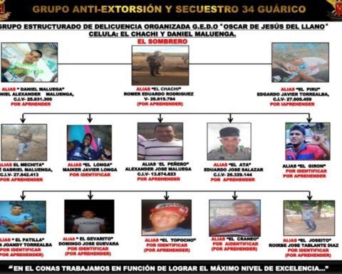 The Ceofanb ordered an operation in Guárico