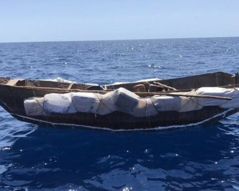 The US Coast Guard intercepts seven Cuban rafters in the Florida Keys