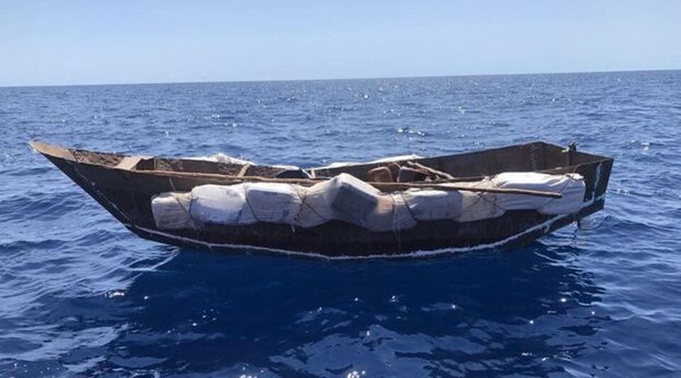 The US Coast Guard intercepts seven Cuban rafters in the Florida Keys
