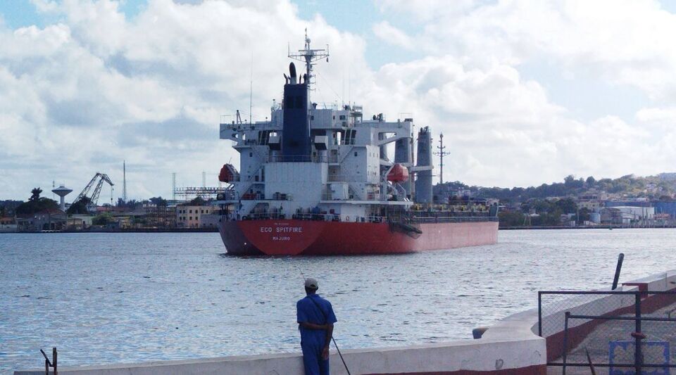 The sharp drop in cargo transport reflects an economy in deep recession in Cuba