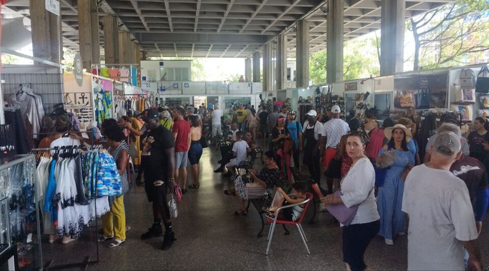 The skyrocketing prices put visitors to the Cuba Pavilion Fair on the run