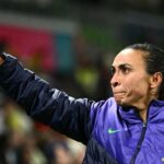 An icon announces that he is retiring after the Paris Games: "There will be no more Marta with Brazil"
