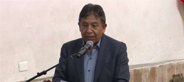 Choquehuanca affirms that there are 'saboteurs' who do not want 'living well' to take off