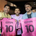 Estopa, in the Inter Miami locker room