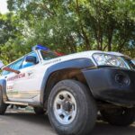 Jhonny Fernández delivers ambulance in Montero Hoyos
