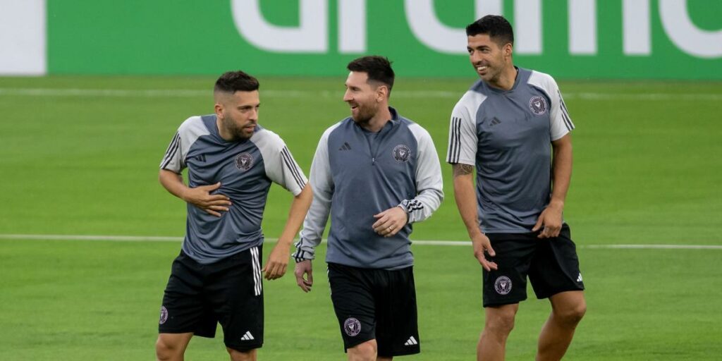 Messi and Inter prepare for the duel against Rayados in Monterrey