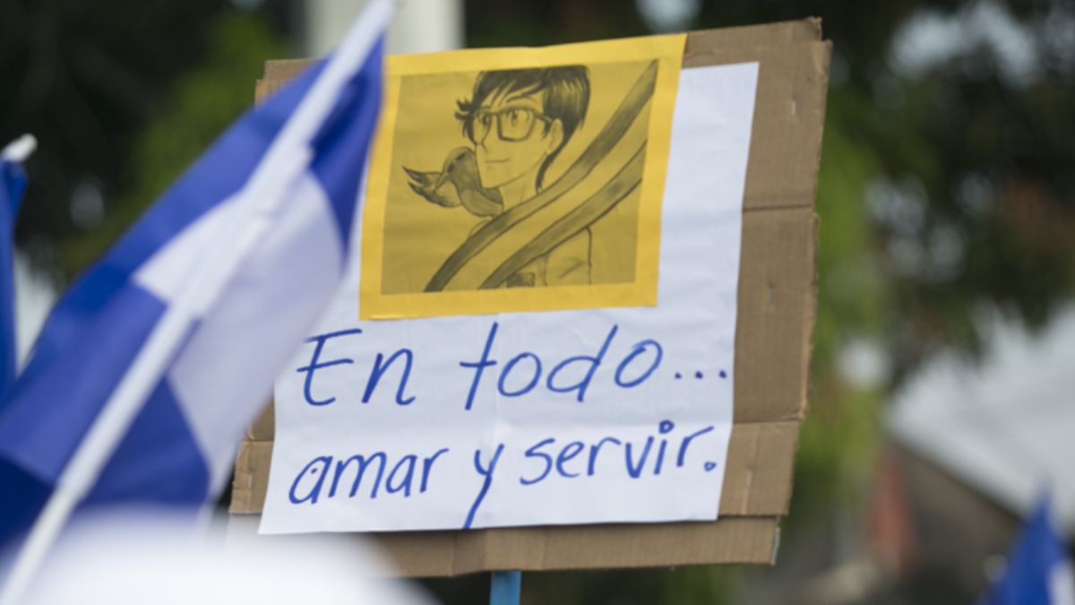 Six years after the death of Álvaro Conrado, Nicaragua still "hurts to breathe"