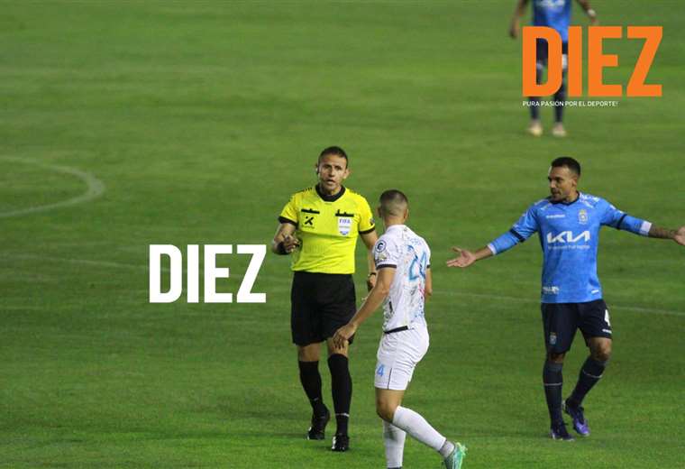 Blooming: Gery Vargas had a discreet refereeing, despite a controversy in which the VAR did not intervene