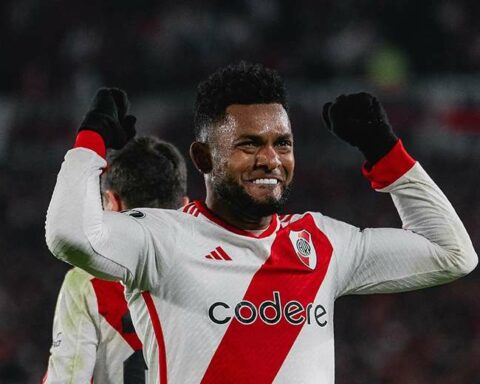 Borja takes River to the second round of the Libertadores with victory over Libertad