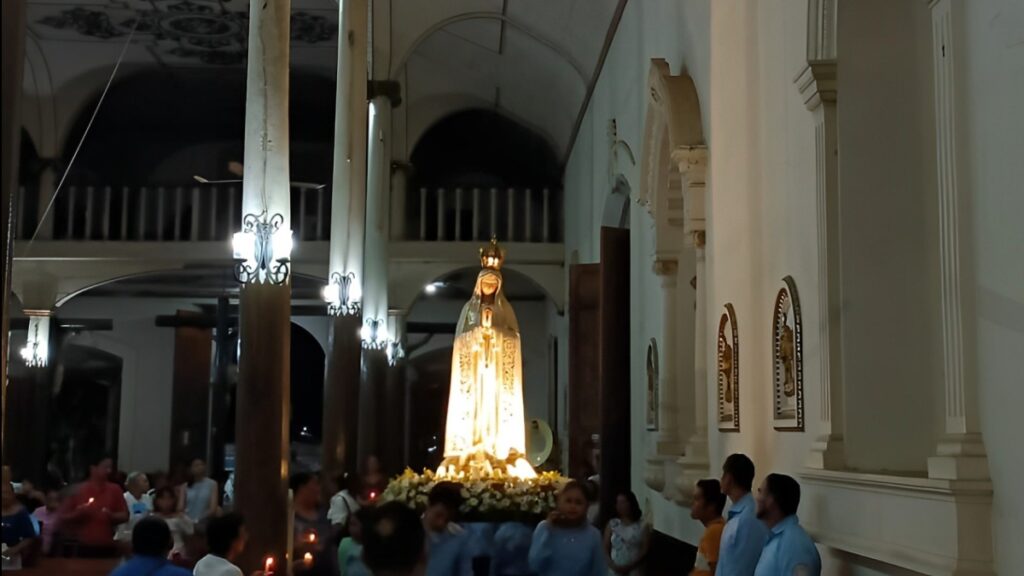 Dictatorship maintains "church as prison" for the Virgin of Fátima, processions in the streets are prohibited