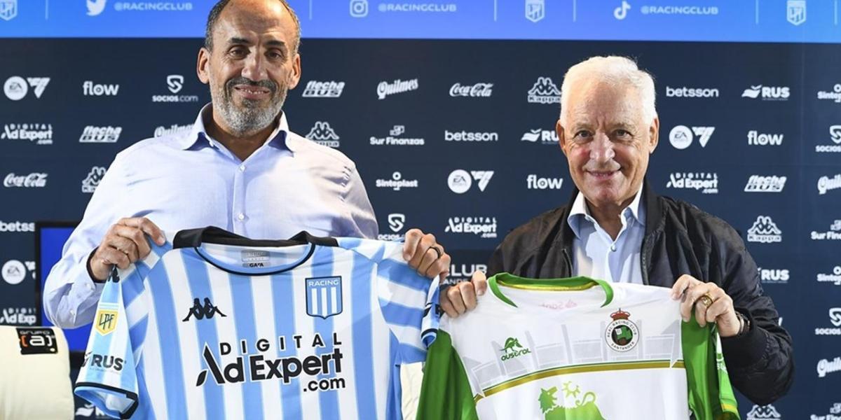 Santander and Avellaneda, united by Racing