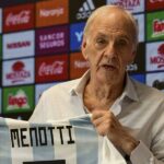 The AFA says goodbye to Menotti at the Messi complex