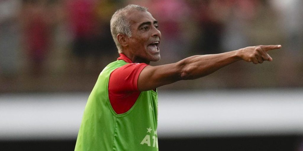 This was Romario's frustrated return to football at the age of 58