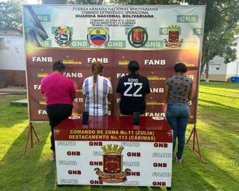 4 women arrested for assaulting the Voting Center Coordinator in Cabimas