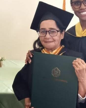 88-year-old woman graduates from nursing