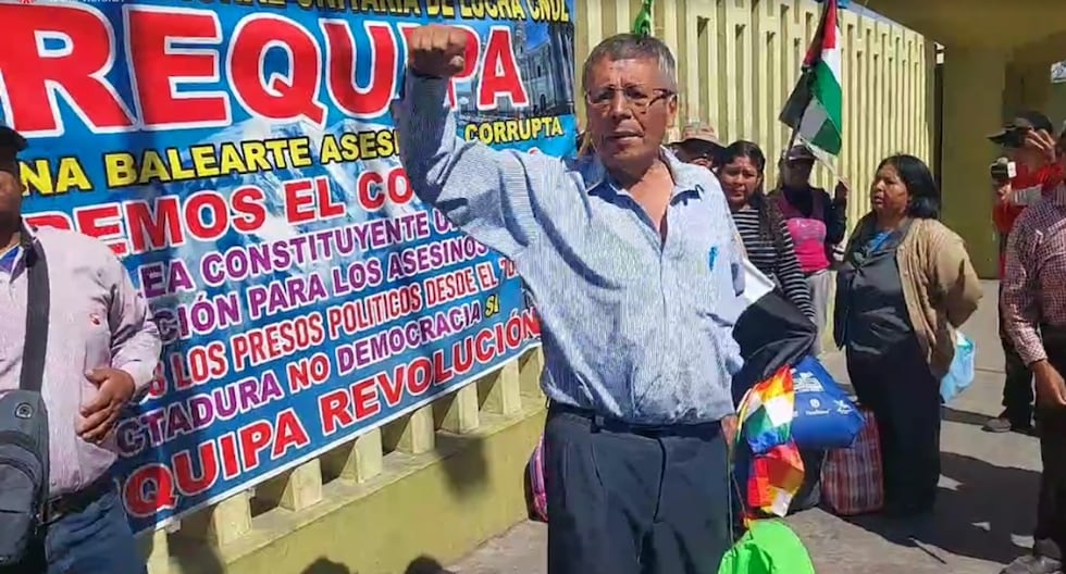 Arequipa: Protesters leave for Lima to protest against Dina Boluarte's government