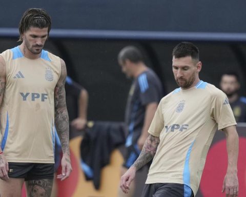 Argentina begins preparations for final against Colombia in Miami, without Montiel