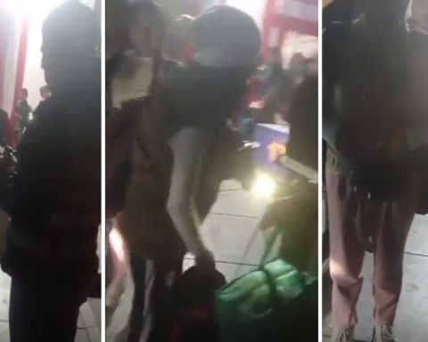 Ayacucho: PNP intervened with protesters who were going to Lima to protest against Dina Boluarte