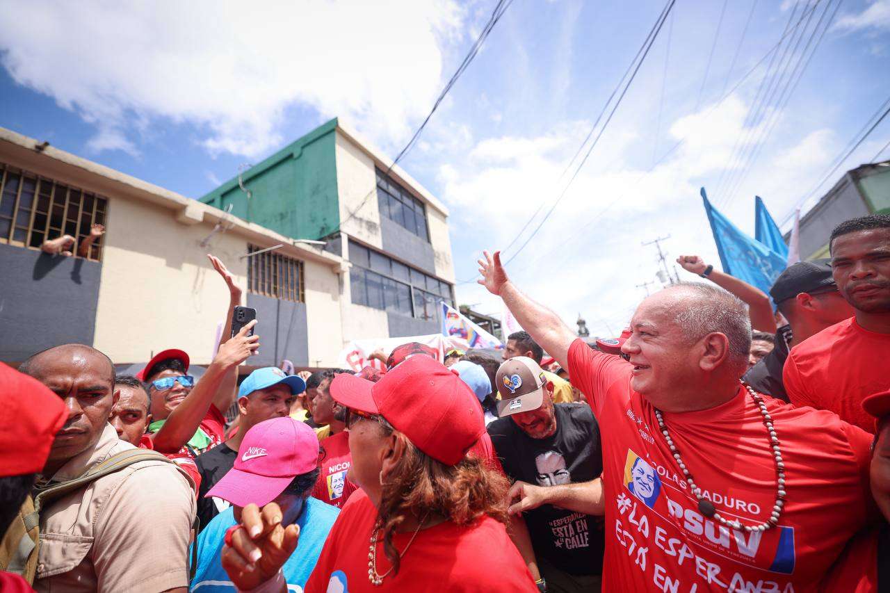 Cabello from Tucupita: Here the elections are held by the CNE