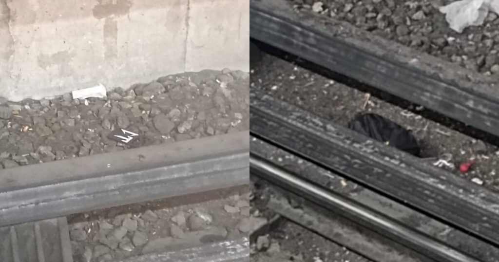 Cell phone falls on Metro Line 8 tracks and causes power outage