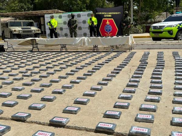 Colombia leads the ranking of largest cocaine seizures in Latin America