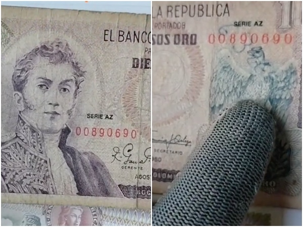 Colombian banknote that can cost a million: they explained what it should have