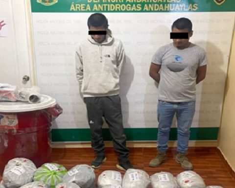 Cusco residents caught with 33 kilos of marijuana (PHOTOS)