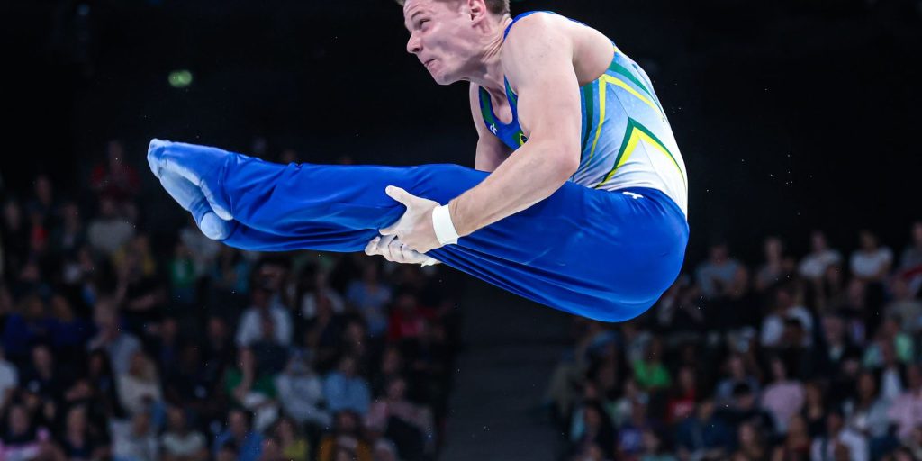 Diogo Soares advances to the men's artistic gymnastics final in Paris