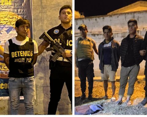 Dircote operation: Three Sendero terrorists captured in the VRAEM are presented