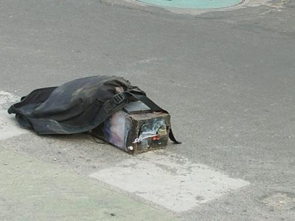 Explosive device found in the town of Teusaquillo, Bogotá