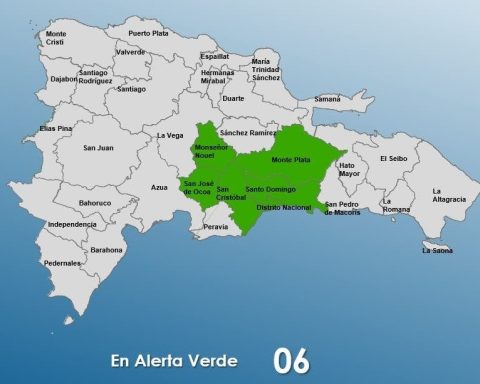 Cinco provincias y el DN  en alerta verde por vaguada y onda tropical