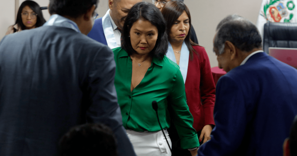 High Court confirms that Keiko Fujimori did not violate rules of conduct and that preventive detention is not appropriate