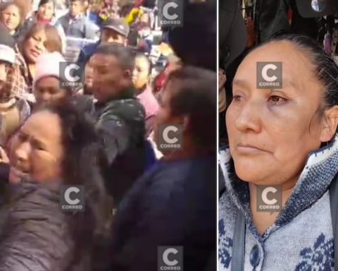 Huancayo: Merchant denounces aggression from street vendors that harms his sales (VIDEO)