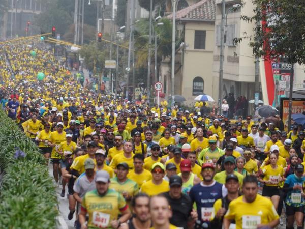 In photos: this is how the 2024 Bogotá Half Marathon is going