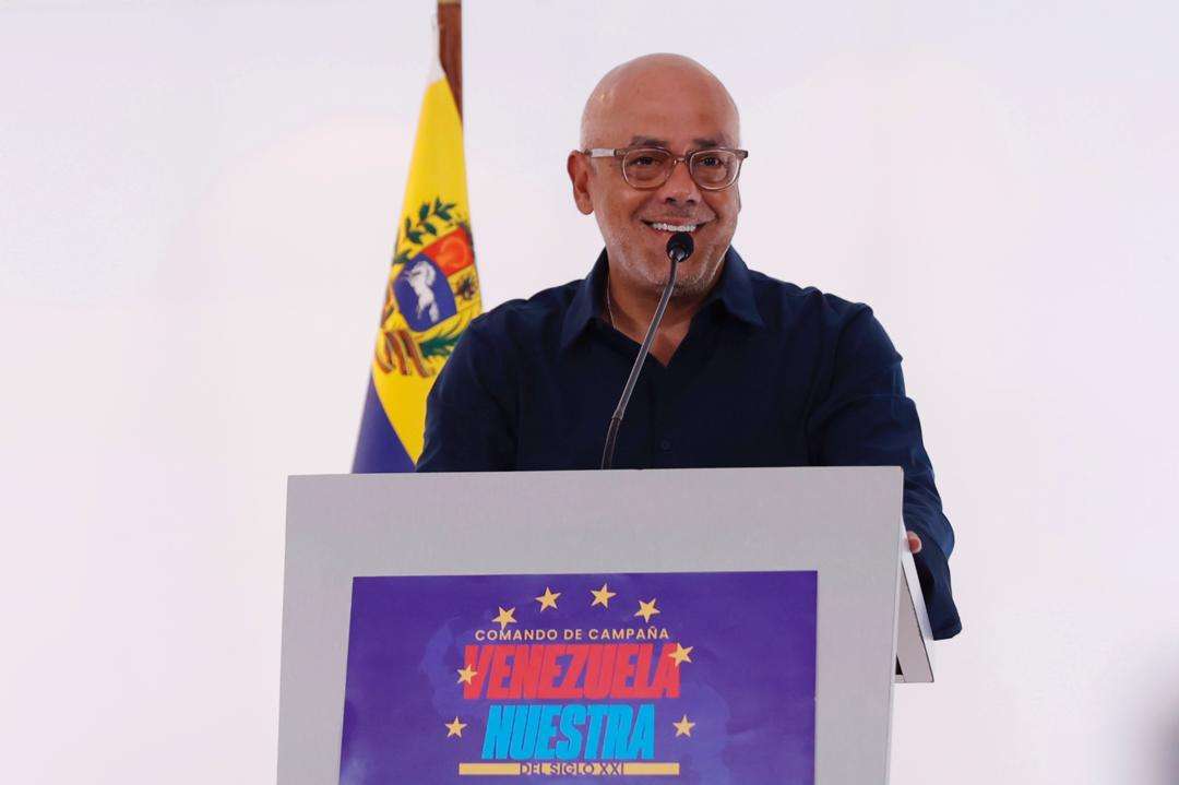 Jorge Rodríguez announces simultaneous mass events in preparation for the end of the campaign