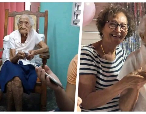 Lucía Chacón Hechavarría, cubana de 112 años