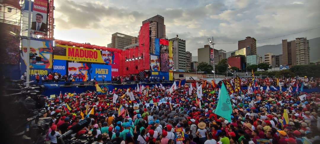 Maduro: Caracas, we did it again, we are ready for victory