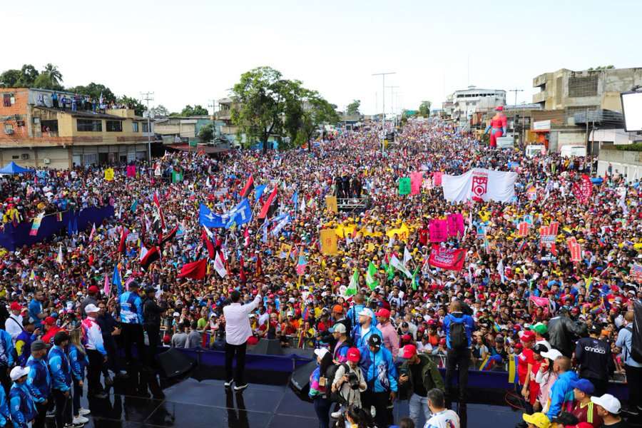 Maduro in Bolívar: The people do not want the extreme right in power