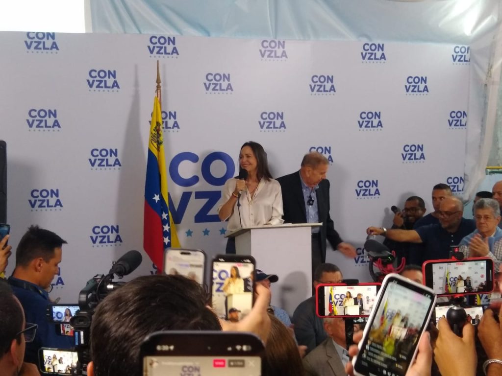 María Corina Machado: We already have how to prove the truth, 73.2% of the minutes