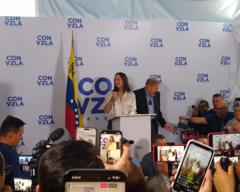 María Corina Machado: We already have how to prove the truth, 73.2% of the minutes