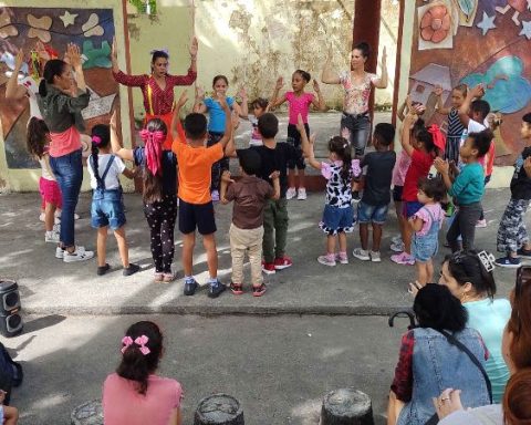 Celebración por el Día de los Niños en Holguín, el pasado domingo