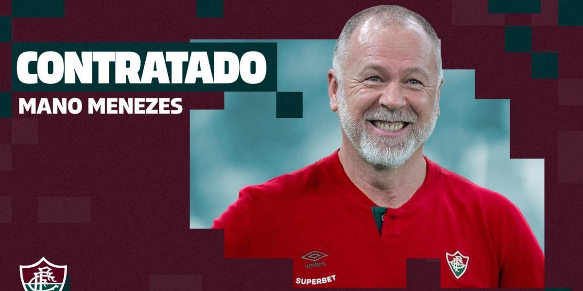 Official: Mano Menezes, new coach of Fluminense