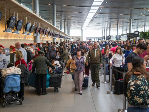 Passenger transport by air in Colombia increased by 16.8% in the first half of the year