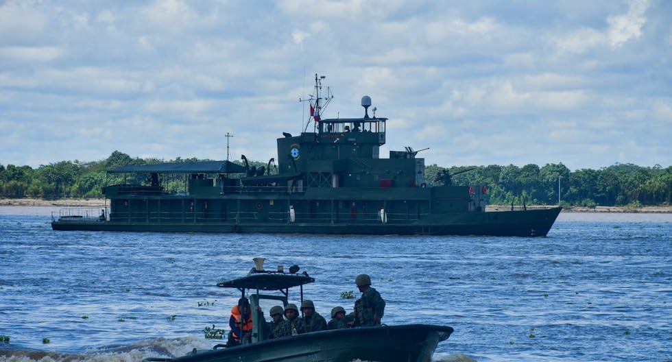 Peru, Brazil and Colombia jointly train their military forces to combat crime on river routes