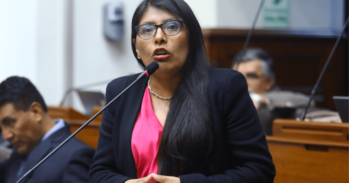 Peru Libre expels Congresswoman Margot Palacios from the party for “disloyal acts”